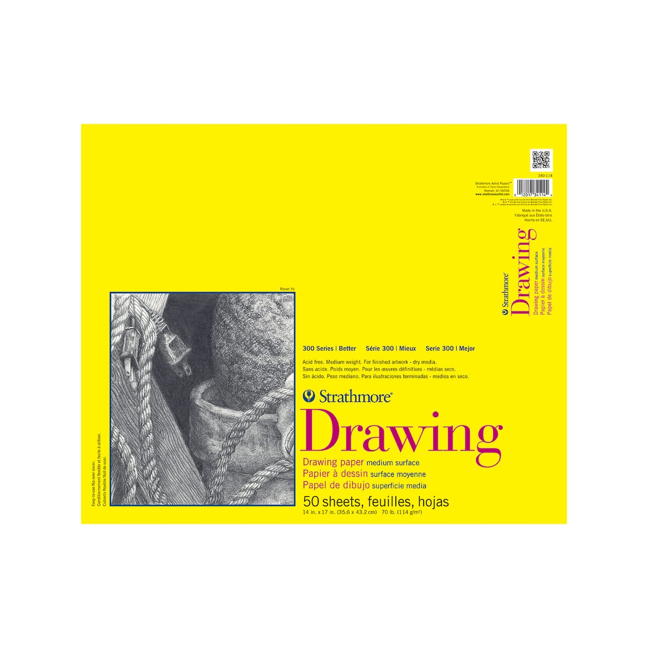 Strathmore&#xAE; 300 Series Drawing Paper Pad
